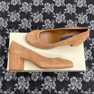 Margaux Suede Pump - Sz 6 - Cacao - The Heel